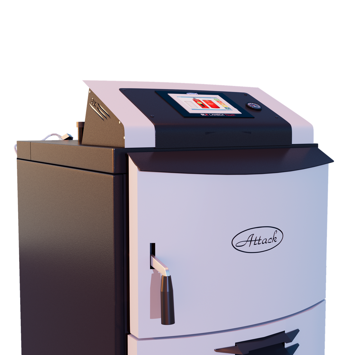 SLX Lambda Holzvergaser Touch Regelung