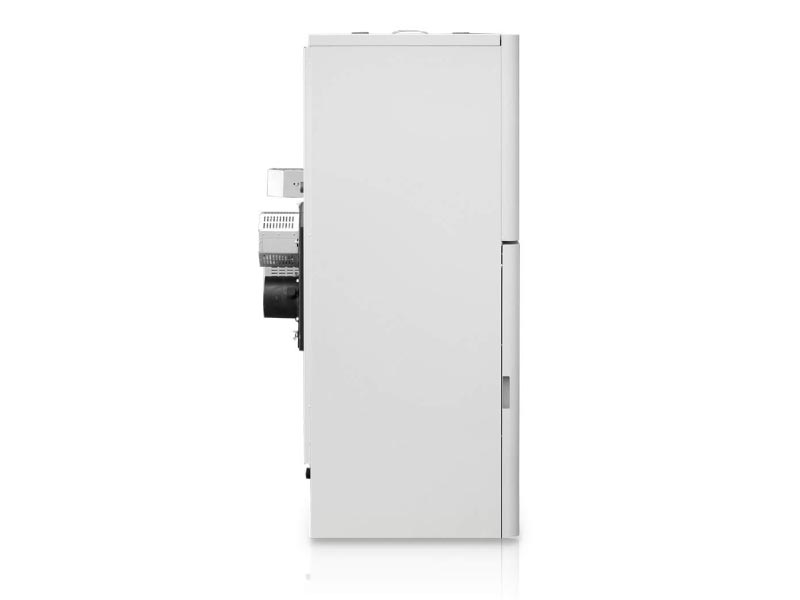 Pelletheizung Smartfire seitlich links