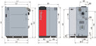 Abmessungen Fröling S5 Dual