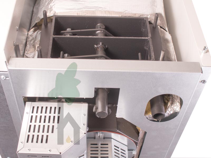 Pelletheizung Smartfire Wärmetauscher